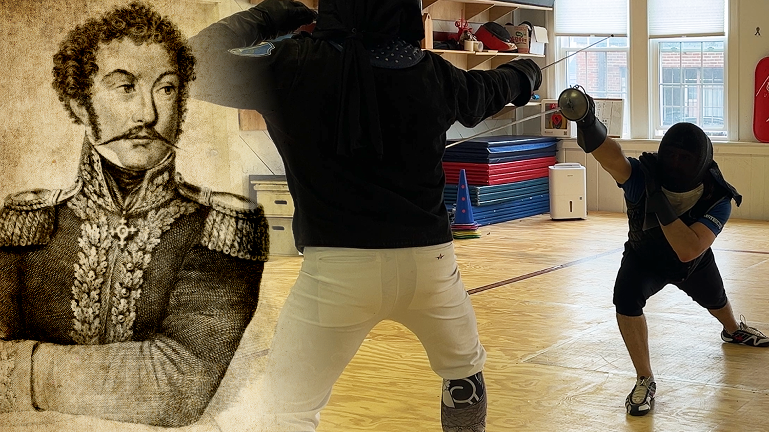 A look at the smarra, the heavy Italian foil or transitional rapier from Rosaroll-Scorza & Grisetti's "Science of Fencing" (1803)